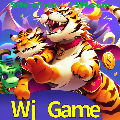 Imagem promocional da Wj Game mostrando a plataforma e suas vantagens